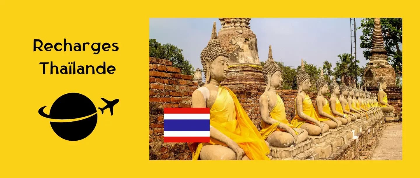 Recharges mobiles Thaïlande avec Joxko !