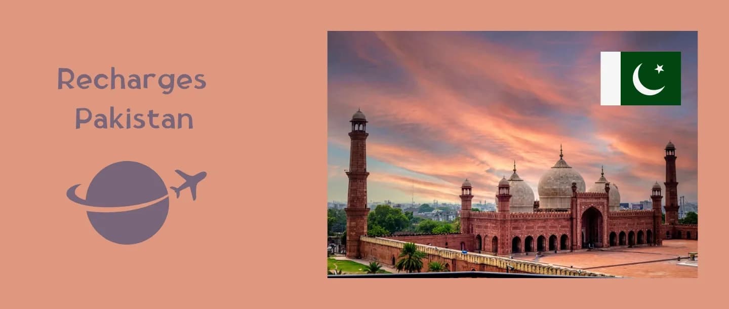 Recharges mobiles pour le Pakistan avec Joxko !